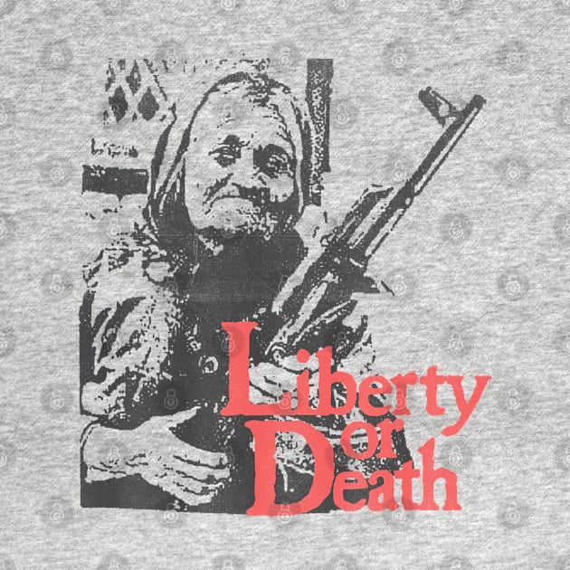 vintage retro liberty or death by psninetynine